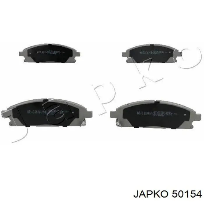 Sapatas do freio dianteiras de disco Japko 50154 preço, a partir de 30,20 USD