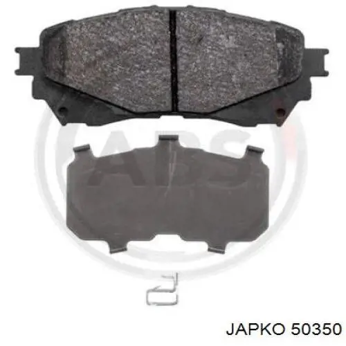 Compre 50350 Japko Sapatas do freio dianteiras de disco