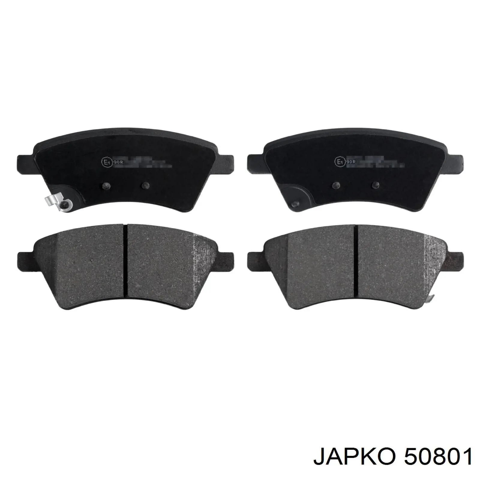 Sapatas do freio dianteiras de disco Japko 50801 preço, a partir de 34,75 USD