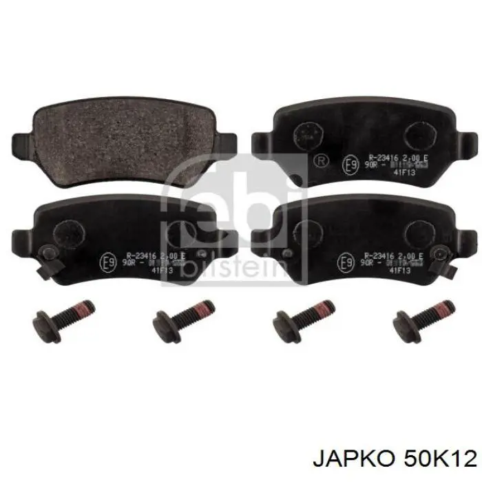 Compre 50K12 Japko Sapatas do freio dianteiras de disco