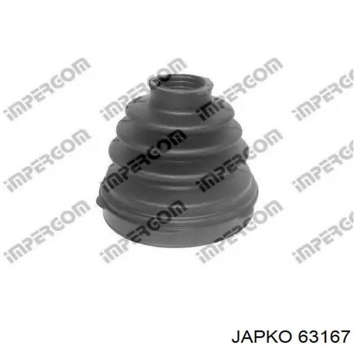 63167 Japko Bota de proteção interna de junta homocinética do semieixo dianteiro