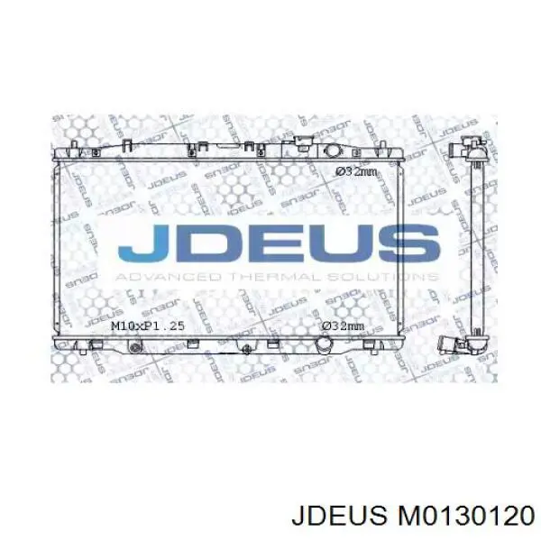 Compre DRM40052 Denso Radiador de esfriamento de motor