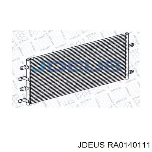 DRM12011 Denso Radiador de esfriamento de motor