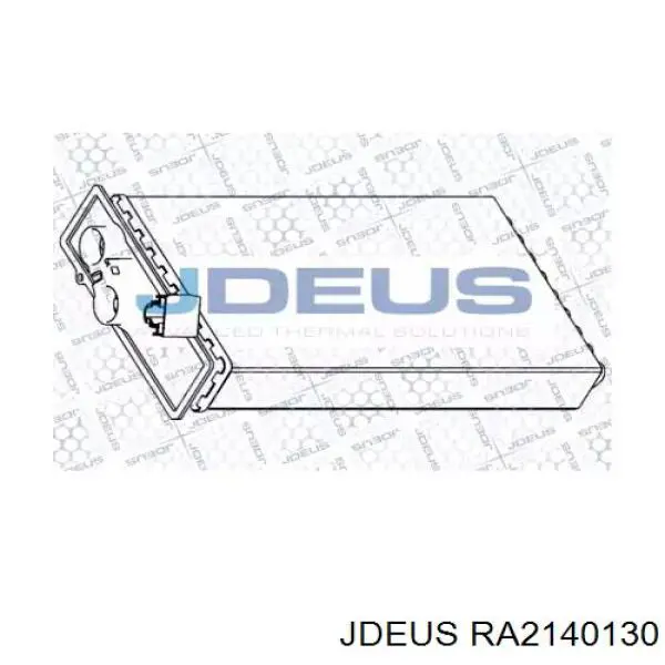 Compre 42561533 Iveco Radiador de forno (de aquecedor)