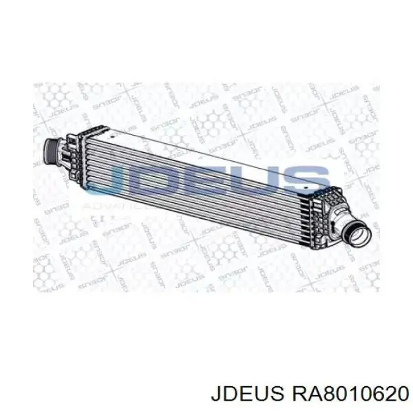 Radiador de intercooler RA8010620 Jdeus