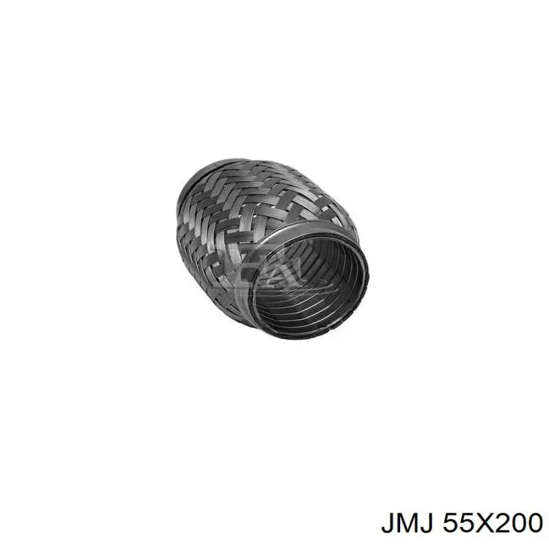 Ondulação do silenciador 55X200 JMJ