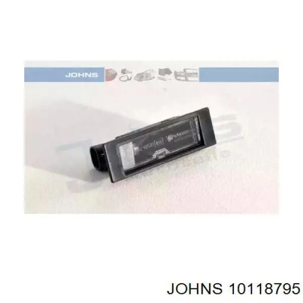 Compre 10118795 Johns Lanterna da luz de fundo de matrícula traseira