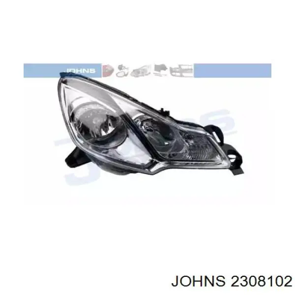 Luz direita 1606930680 Peugeot/Citroen