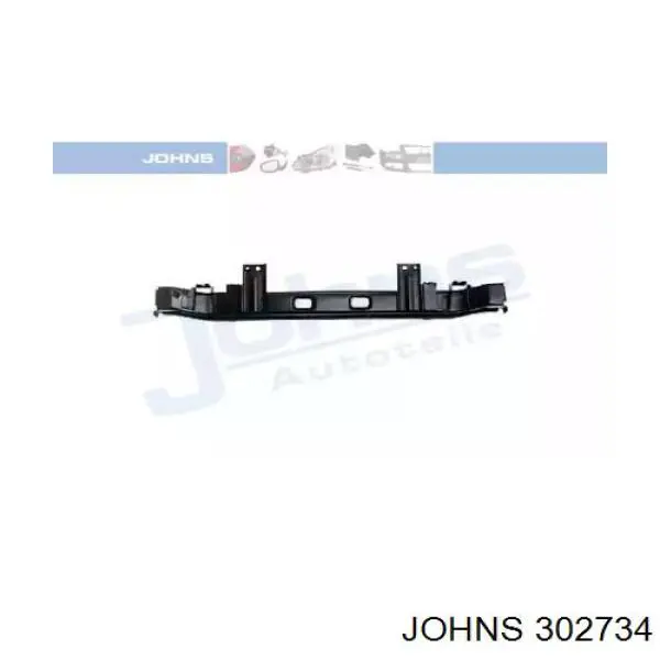 Suporte do radiador montado (painel de montagem de fixação das luzes) Fiat Brava  182