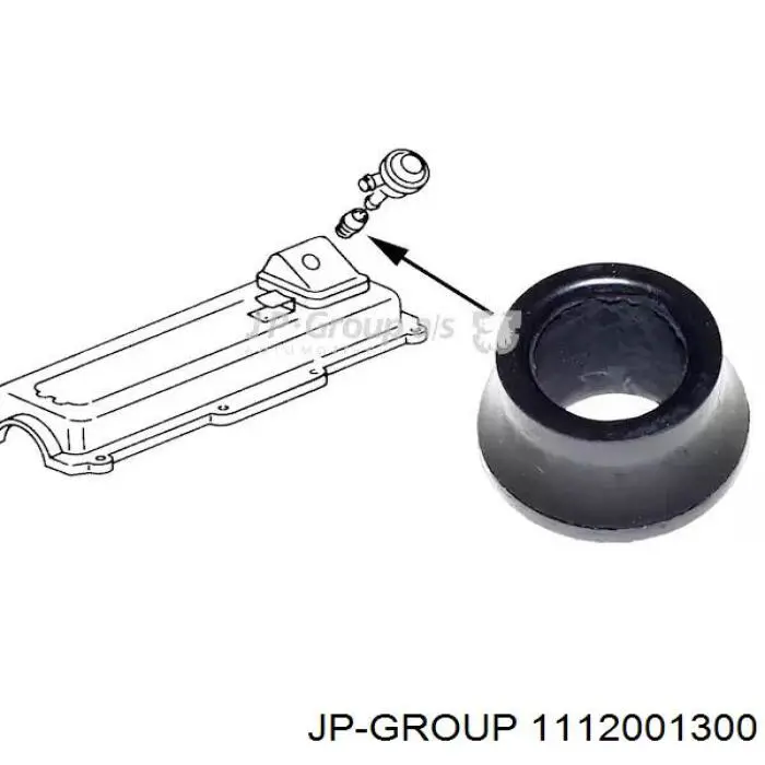 Vedante de válvula de ventilação de cárter JP Group 1112001300 preço, a partir de 1,98 USD