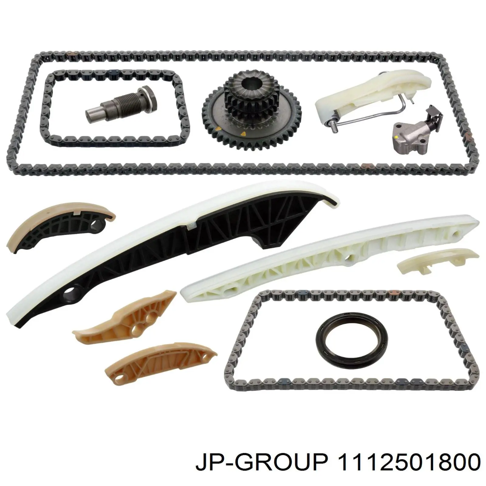 1112501800 JP Group Cadeia do mecanismo de distribuição de gás, kit