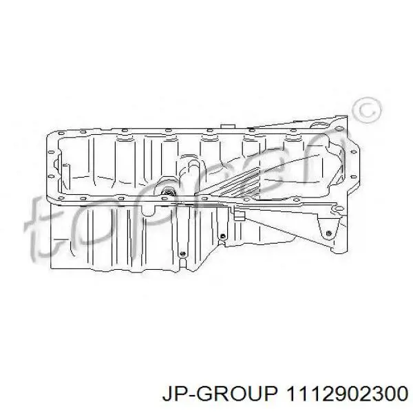 Panela de óleo de cárter do motor JP Group 1112902300 preço, a partir de 75,34 USD