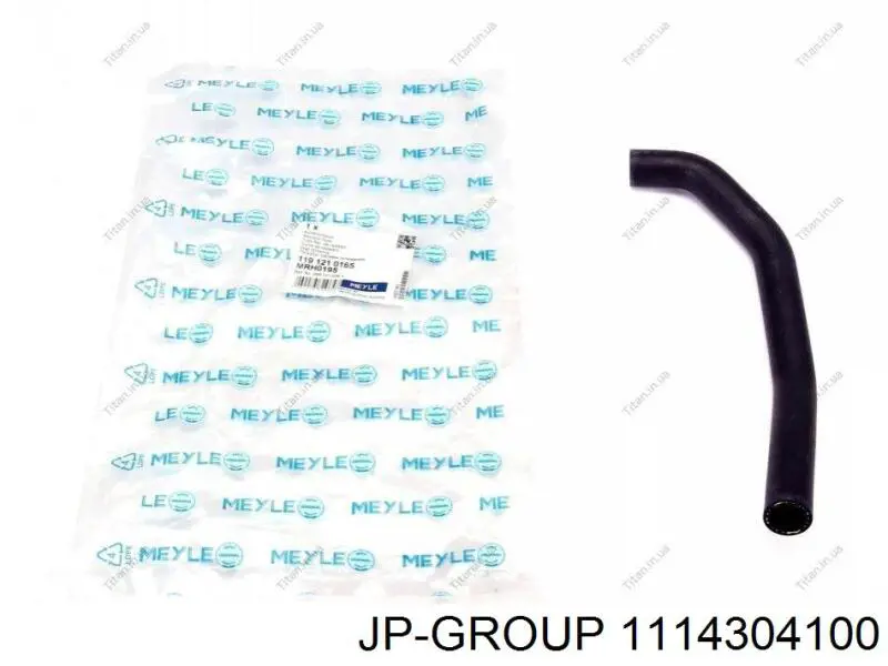 Compre 1114304100 JP Group Tubo (mangueira) do radiador de óleo, de pressão alta