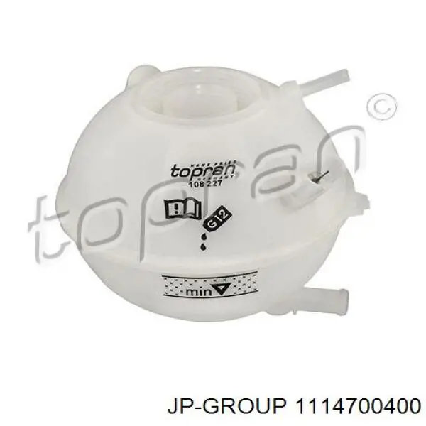 Compre 1114700400 JP Group Tanque de expansão do sistema de esfriamento