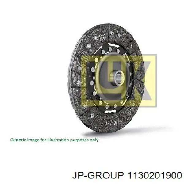 Compre 1130201900 JP Group Disco de embraiagem