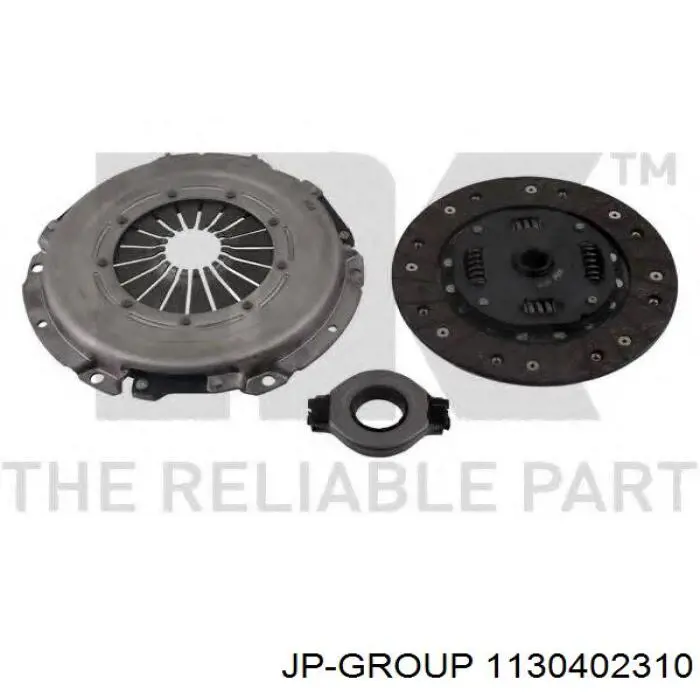 Kit de embraiagem (3 peças) JP Group 1130402310 preço, a partir de 235,69 USD
