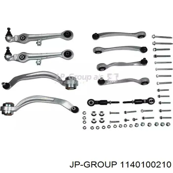 Kit de braços oscilantes de suspensão dianteira JP Group 1140100210 preço, a partir de 337,23 USD