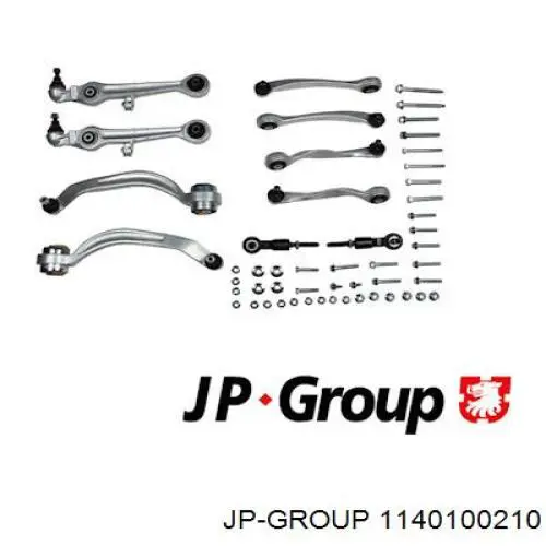 Compre 1140100210 JP Group Kit de braços oscilantes de suspensão dianteira