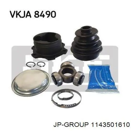 Junta homocinética interna dianteira JP Group 1143501610 preço, a partir de 63,30 USD