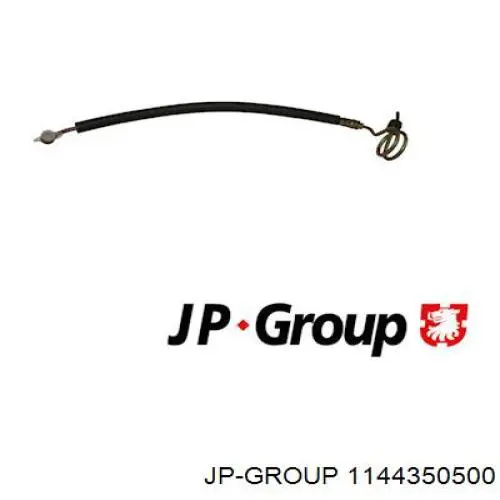 Mangueira da Direção hidrâulica assistida de pressão alta desde a bomba até a régua (do mecanismo) JP Group 1144350500 preço, a partir de 49,07 USD