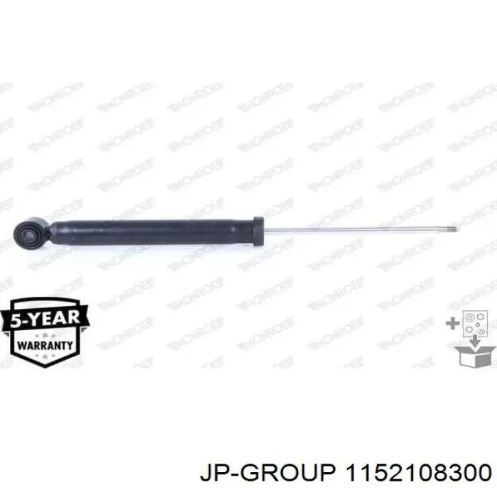 1152108300 JP Group Amortecedor traseiro