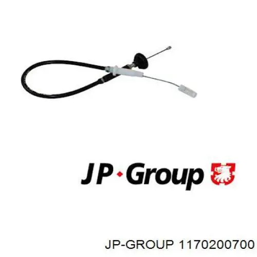 Cabo de embraiagem JP Group 1170200700 preço, a partir de 12,02 USD