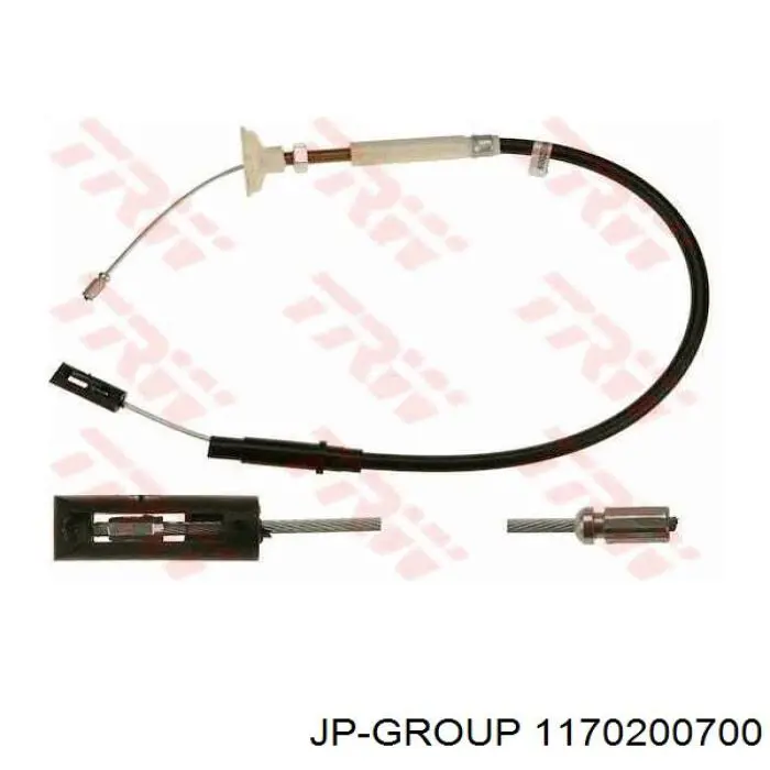 Compre 1170200700 JP Group Cabo de embraiagem