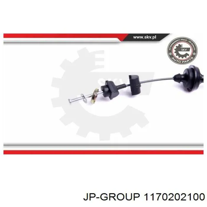 Compre 1170202100 JP Group Cabo de embraiagem