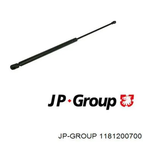 Amortecedor de tampa de porta-malas (de 3ª/5ª porta traseira) JP Group 1181200700 preço, a partir de 13,08 USD