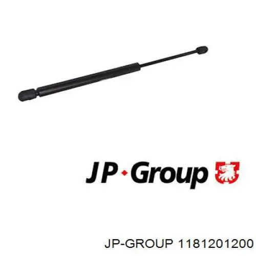 Amortecedor de tampa de porta-malas (de 3ª/5ª porta traseira) JP Group 1181201200 preço, a partir de 12,76 USD