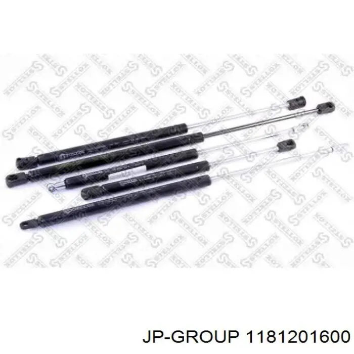 Compre 1181201600 JP Group Amortecedor de tampa de porta-malas (de 3ª/5ª porta traseira)