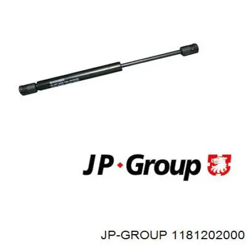 Amortecedor de tampa de porta-malas (de 3ª/5ª porta traseira) JP Group 1181202000 preço, a partir de 11,05 USD