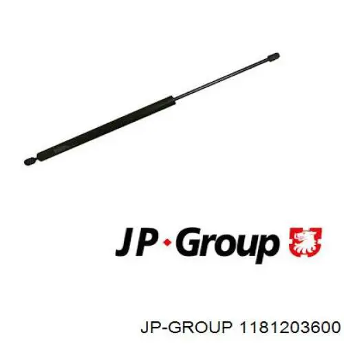 1181203600 JP Group Amortecedor de tampa de porta-malas (de 3ª/5ª porta traseira)