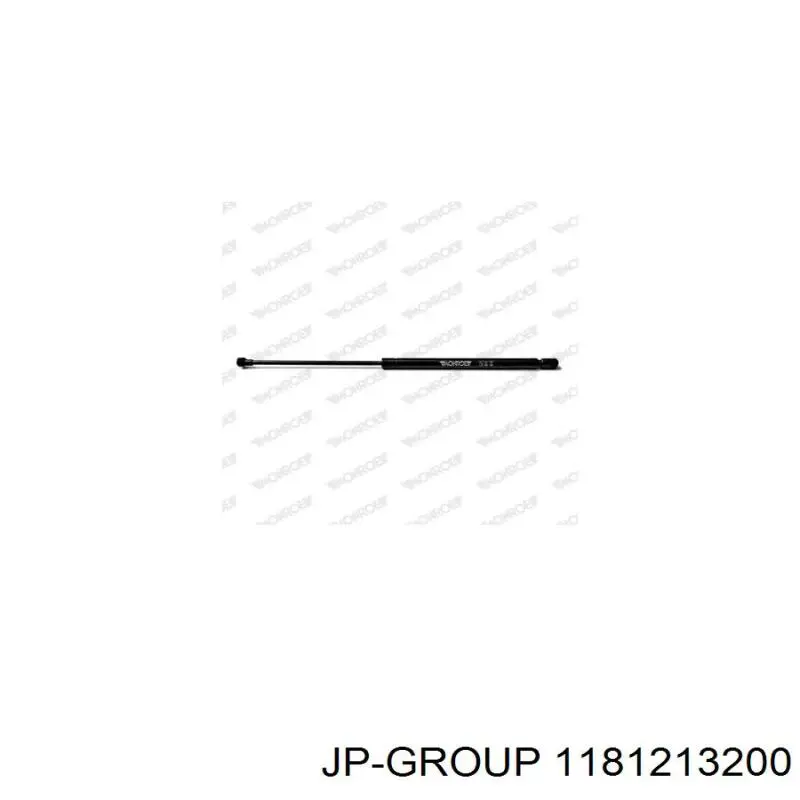 1181213200 JP Group Amortecedor de tampa de porta-malas (de 3ª/5ª porta traseira)