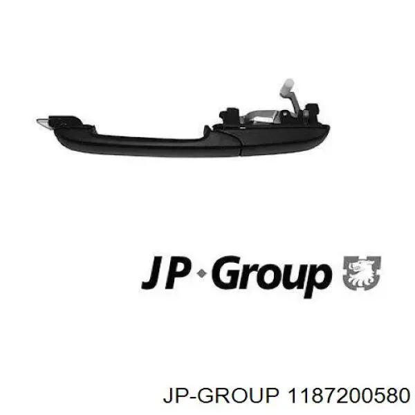 Maçaneta externa direita da porta traseira JP Group 1187200580 preço, a partir de 13,76 USD