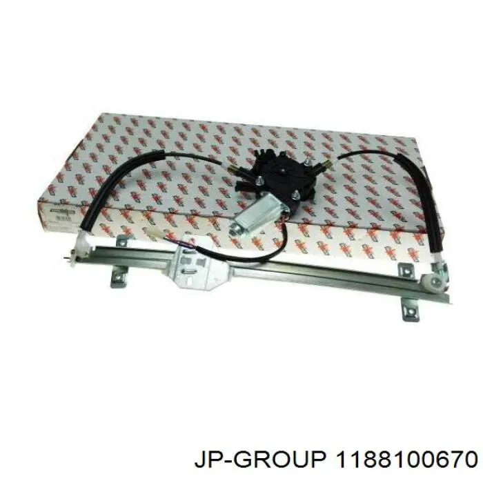 Compre 1188100670 JP Group Mecanismo de acionamento de vidro da porta dianteira esquerda