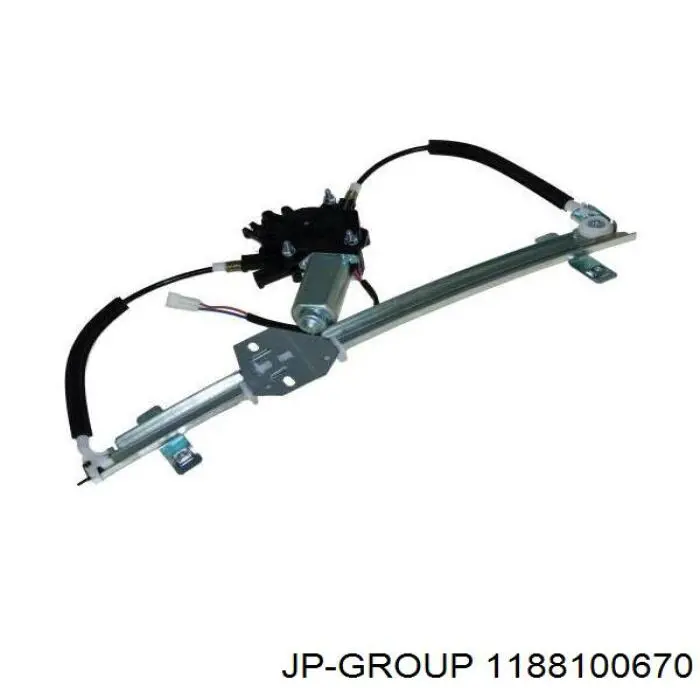Mecanismo de acionamento de vidro da porta dianteira esquerda JP Group 1188100670 preço, a partir de 79,95 USD