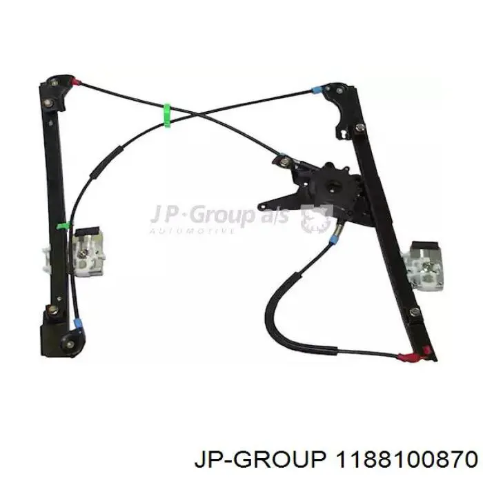 Mecanismo de acionamento de vidro da porta dianteira esquerda JP Group 1188100870 preço, a partir de 46,90 USD
