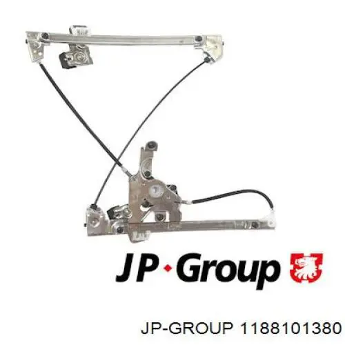 Compre 1188101380 JP Group Mecanismo de acionamento de vidro da porta dianteira direita