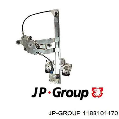 Mecanismo de acionamento de vidro da porta traseira esquerda JP Group 1188101470 preço, a partir de 44,20 USD