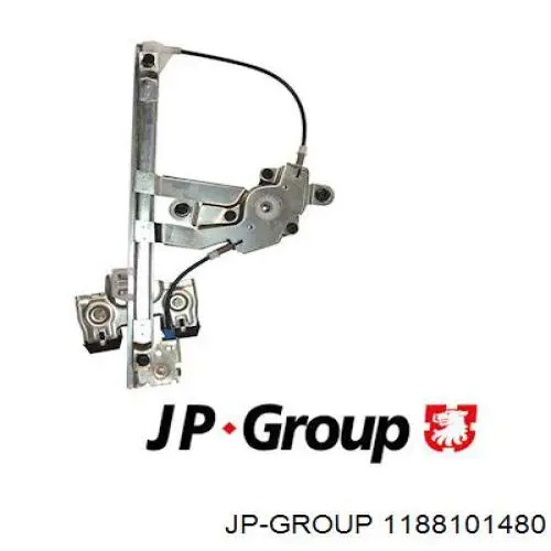 Mecanismo de acionamento de vidro da porta traseira direita JP Group 1188101480 preço, a partir de 40,43 USD