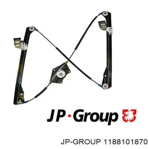 Compre 1188101870 JP Group Mecanismo de acionamento de vidro da porta dianteira esquerda
