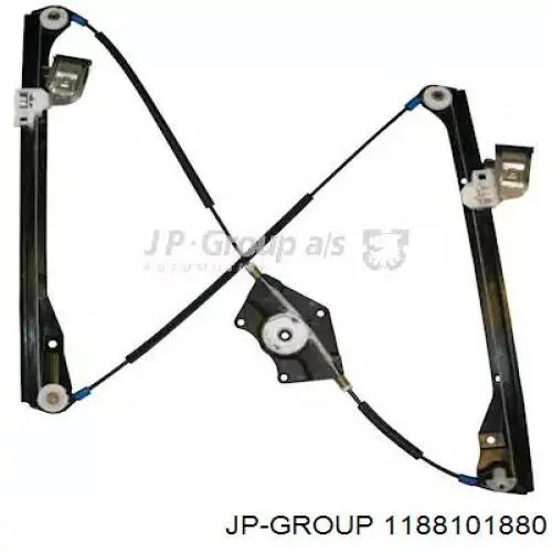 Mecanismo de acionamento de vidro da porta dianteira direita JP Group 1188101880 preço, a partir de 47,20 USD