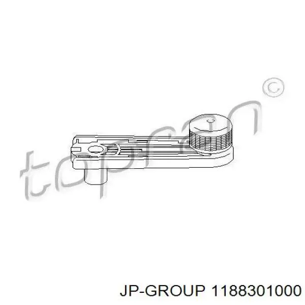 Puxador de acionamento de vidro da porta dianteira JP Group 1188301000 preço, a partir de 3,29 EUR
