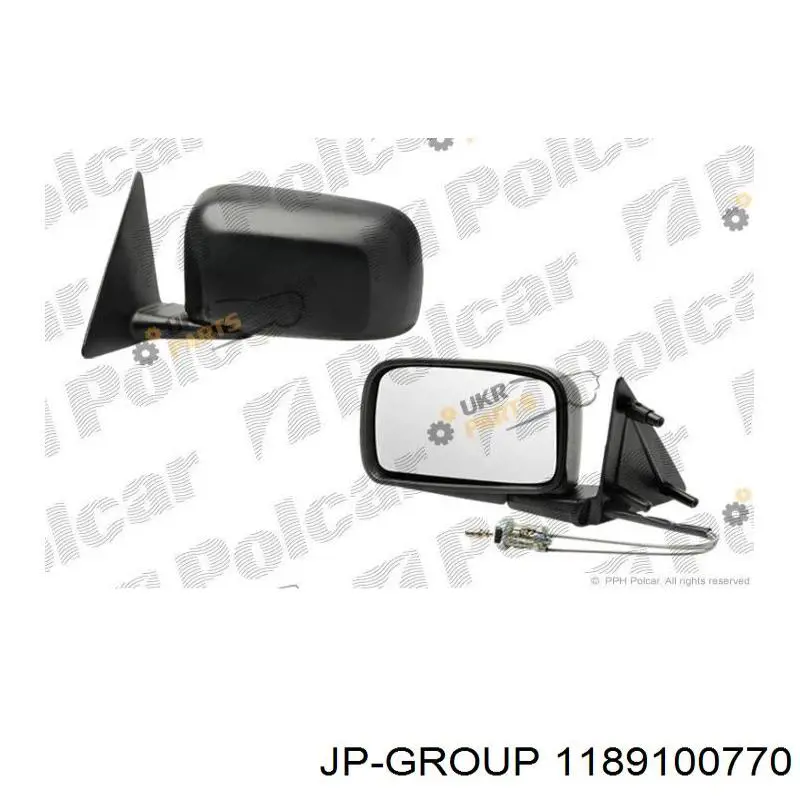 Compre 1189100770 JP Group Espelho de retrovisão esquerdo