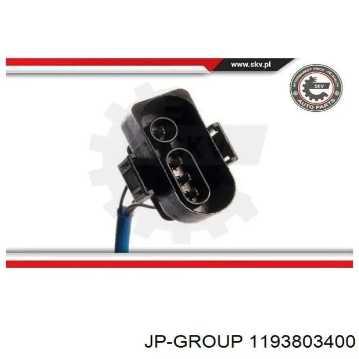 Compre 1193803400 JP Group Sonda lambda, sensor de oxigênio até o catalisador