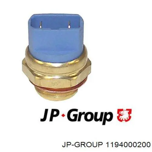Sensor de temperatura do fluido de esfriamento (de ativação de ventilador do radiador) JP Group 1194000200 preço, a partir de 11,99 USD