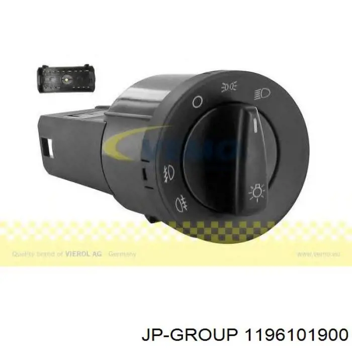 Compre 1196101900 JP Group Comutador das luzes no "painel de instrumentos"