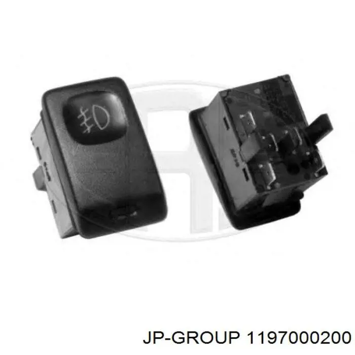 Compre 1197000200 JP Group Botão de ativação das luzes de nevoeiro