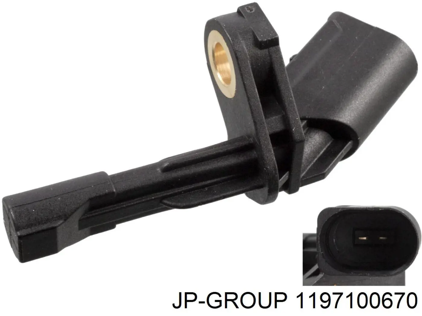 Compre 1197100670 JP Group Sensor ABS traseiro esquerdo